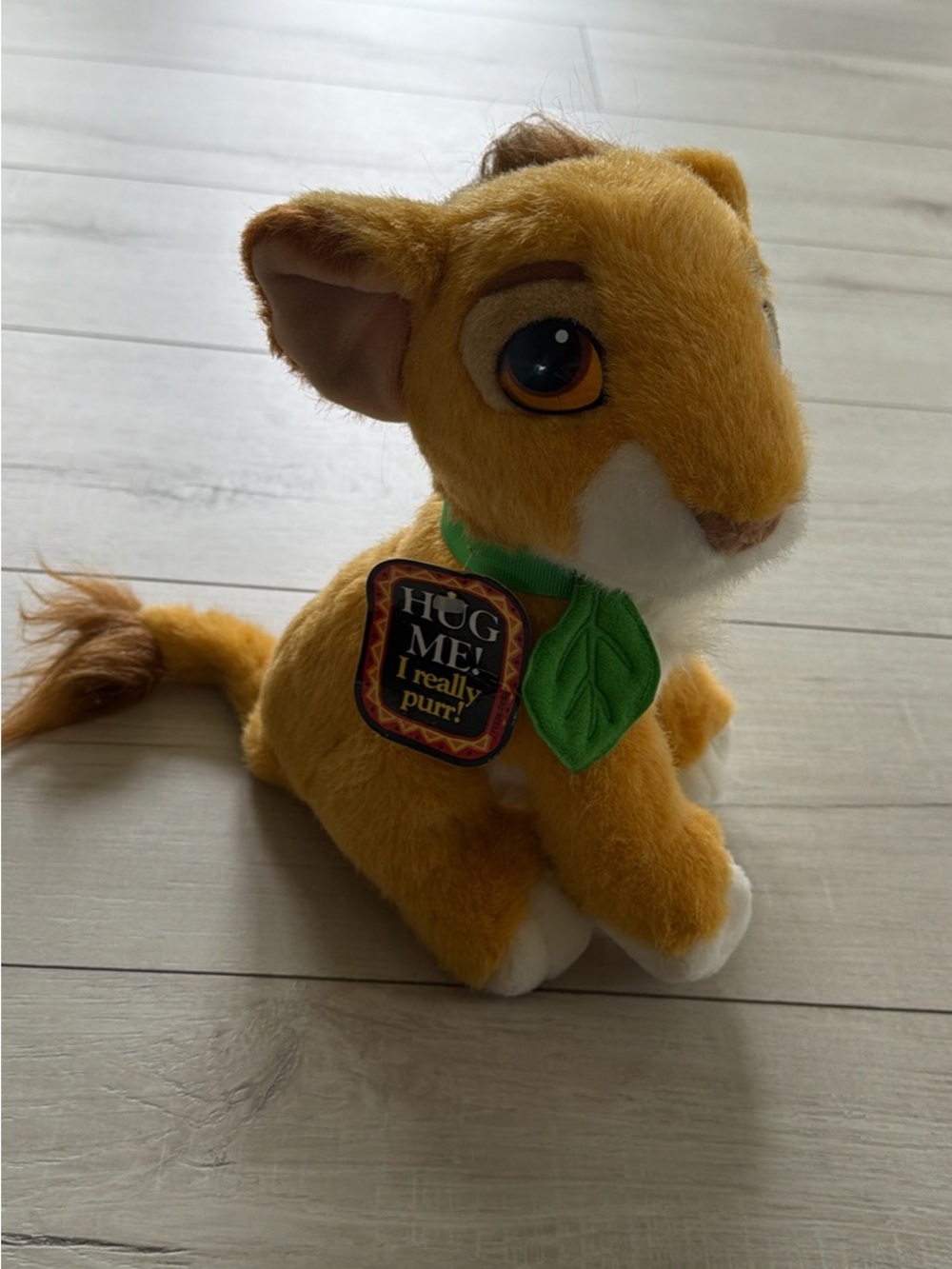 Disney The Lion King Purring Simba Plush 1993
